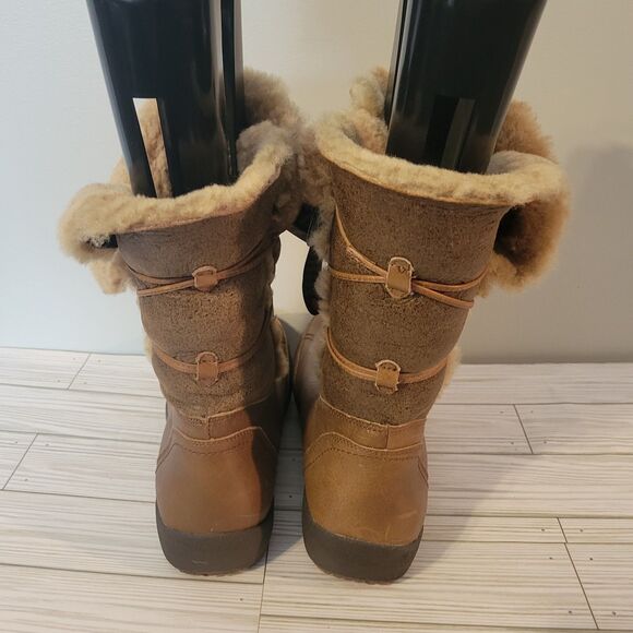 Blondo Women's NWT Waverly Waterproof Brown Leather Boot Size 11 - Picture 3 of 12